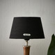 Chic Lampshade black gold 15x20