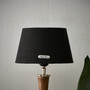 Chic Lampshade black gold 15x20