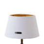 Chic Lampshade white gold 15x20