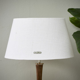 Chic Lampshade white gold 28x38