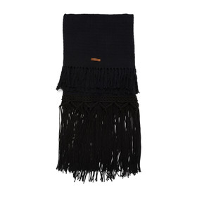Treasure Macra Throw black 170x130