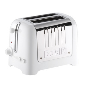 Dualit Lite-leivänpaahdin valkoinen
