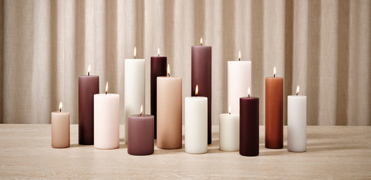 Pilari kynttilä 13 Elderflower 5x15 cm 