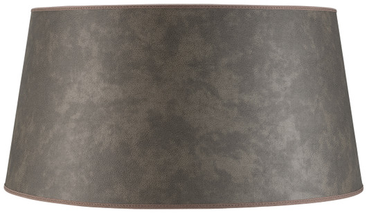 Classic Lampunvarjostin Nahkaa Taupe 35x20