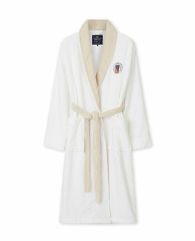 Kylpytakki  Contrast unisex Beige-valkoinen