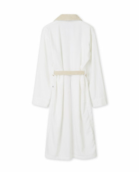 Kylpytakki  Contrast unisex Beige-valkoinen