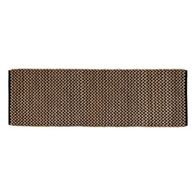 Rug Chevron 80x220 Black