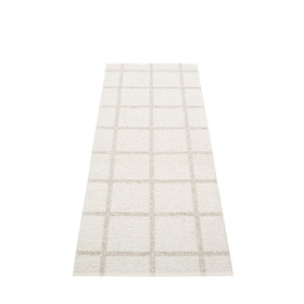 Ada muovimatto Fossil Grey/stone metall 70 x 225 cm