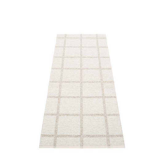 Ada muovimatto Fossil Grey/stone metall 70 x 225 cm