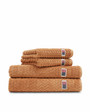 Struktuuripintainen Terry Towel puuvilla/tencel Caramel