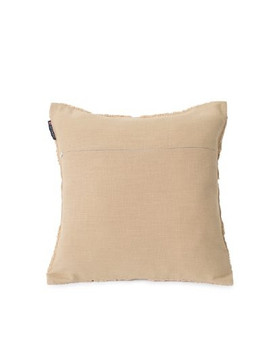 Embroidered Cotton Canvas Pillow Cover