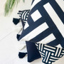 Yacht Club Graphic Pillow Cover