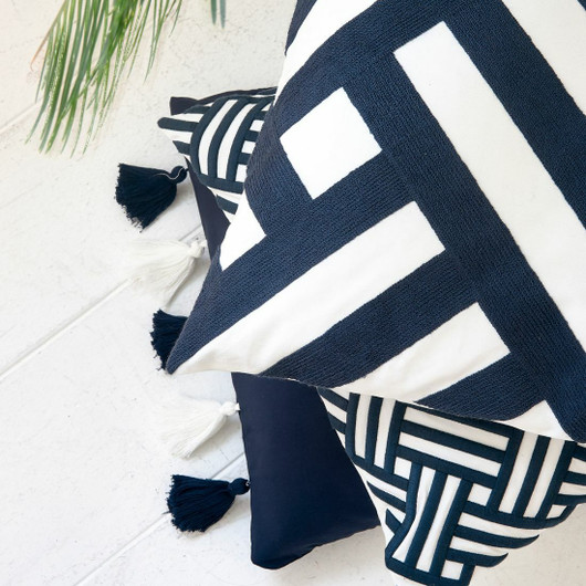 Yacht Club Graphic Pillow Cover
