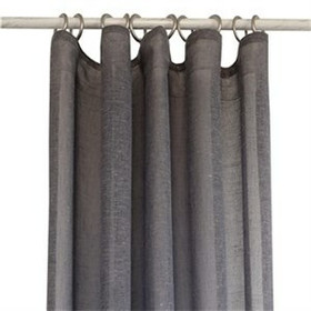 Linen Mix Verho 140x250 Harmaa