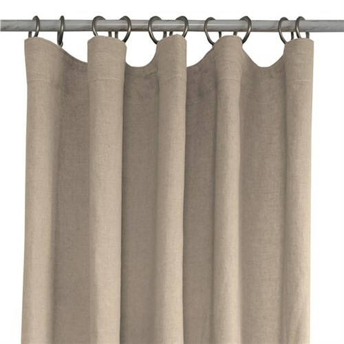 Linen FH Verho 130x250  Beige Pellava