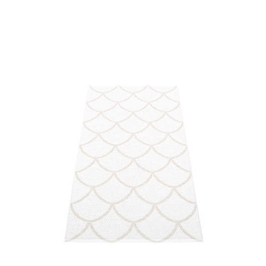Kotte muovimatto Fossil Grey/White 70 x 150 cm