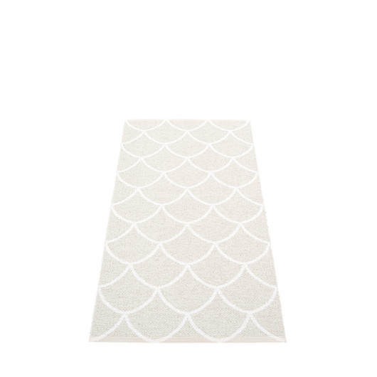 Kotte muovimatto Fossil Grey/White 70 x 150 cm
