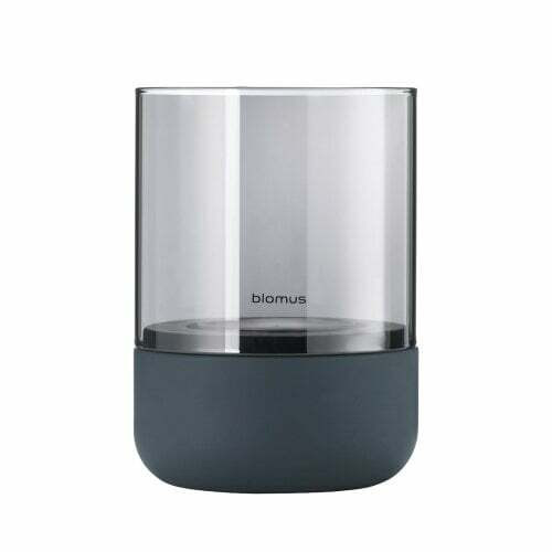 Calma Tealight holder Steel Grey/Smoke S