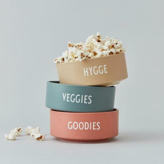 Porcelain Snack Bowl GOODIES Nude
