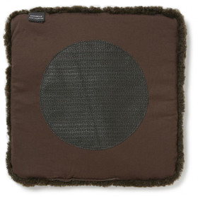 Curly istuintyyny 40 x 40 cm ruskea