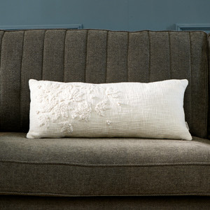 Folk Knit Flower Box Pillow 70x30