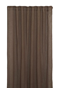 Mirja Verhosetti 130x275 tummanruskea