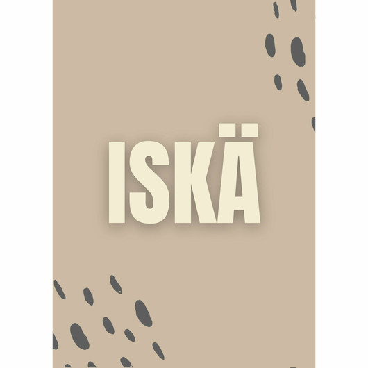 Iskä Postikortti