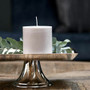 Pillar Candle ECO flax 10x10