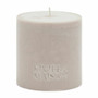 Pillar Candle ECO flax 10x10