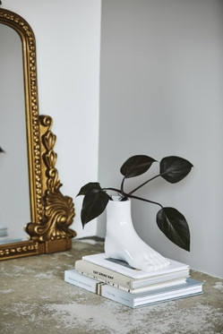 Aruba jalkamaljakko valkoinen 