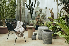 Gardy puutarhatuoli mustaa polyrottinkia 