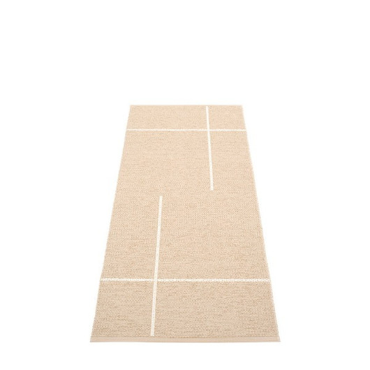 Fred muovimatto beige-vanilla  70 x 180cm