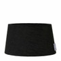 Linen Lampshade all black 25x30 