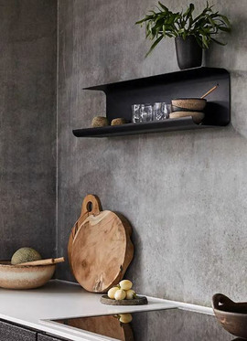 Metallihylly Dublin 70 cm