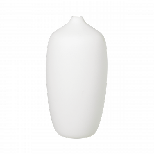 Keraaminen CEOLA vaasi valkoinen 25 cm