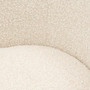 Corralillo Armchair, bouclé, white sand