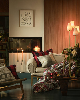 Gant Key West Paisley pussilakana 150x210 Punainen