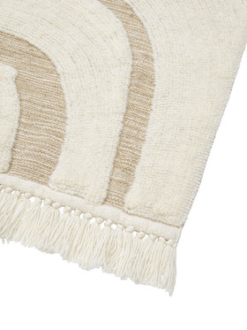 Sita villamatto 60x90 cm luonnonvalkoinen