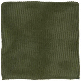 Tiskirätti Mynte neulottu tummanvihreä, Ib Laursen 