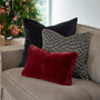Cordovan Faux Fur Pillow Cover 50x30