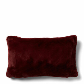 Cordovan Faux Fur Pillow Cover 50x30