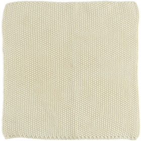 Tiskirätti Mynte neulottu beige, Ib Laursen 