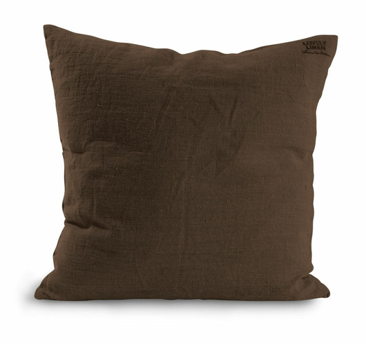 Lovely Linen Sisustustyyny Chocolate 50x50