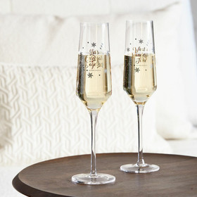 Champagne glass Let's Celebrate, 2 Pieces