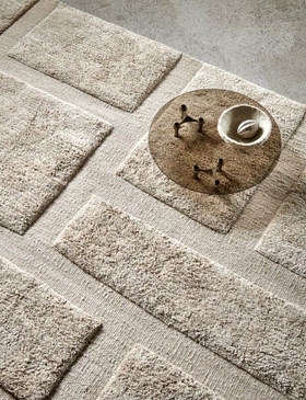 Villamatto Bricks 170 x 230 cm beige