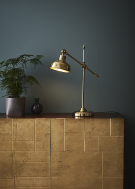 Grimstad pöytävalaisin messinki