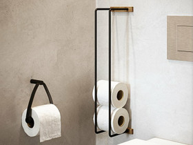 Wc-paperiteline savustettu tammi, Ekta Living