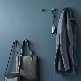 Wood Knot ripustin koko M savustettu tammi, Ekta Living