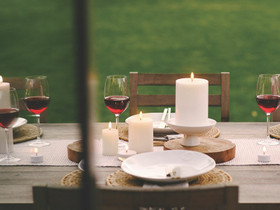 Uyuni Premium Led-tuikkukynttilä valkoinen  3,9 x2,1 cm