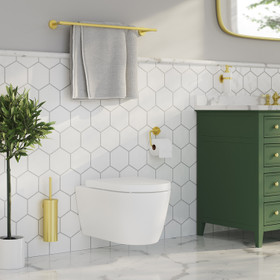 Home Wc-paperiteline matta harjattu messinki